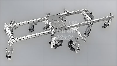 八角管框架结构